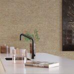 Smooth linen textile texture wallpaper Light Brown Code 7816-8 - Image 2