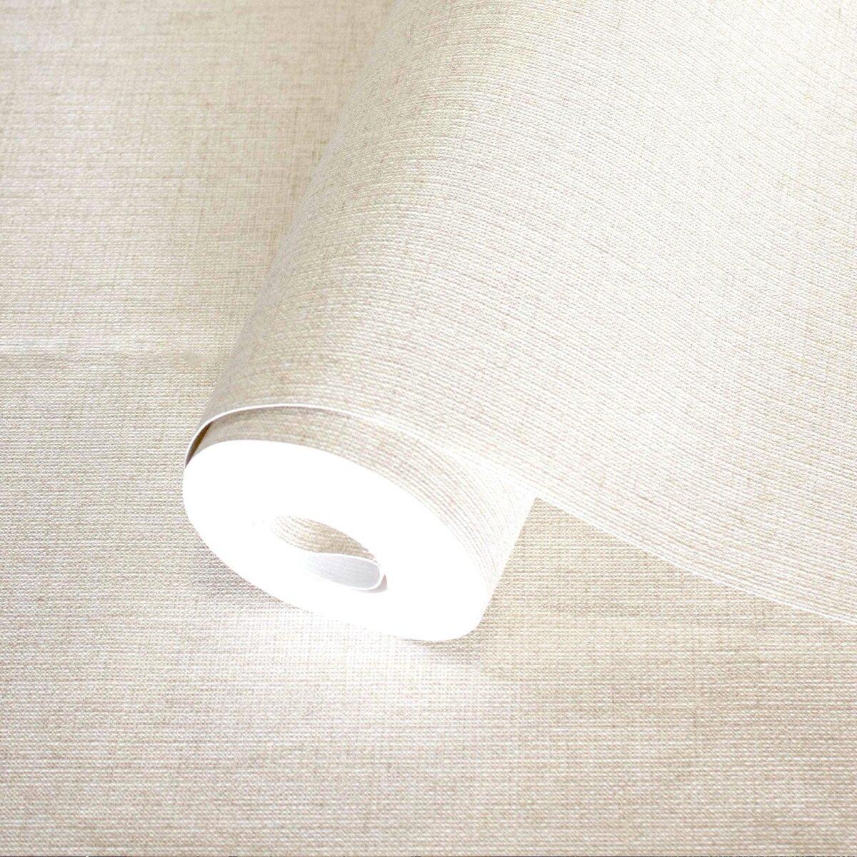 Plain Wallpaper Cream Code 1206-1 - Image 1