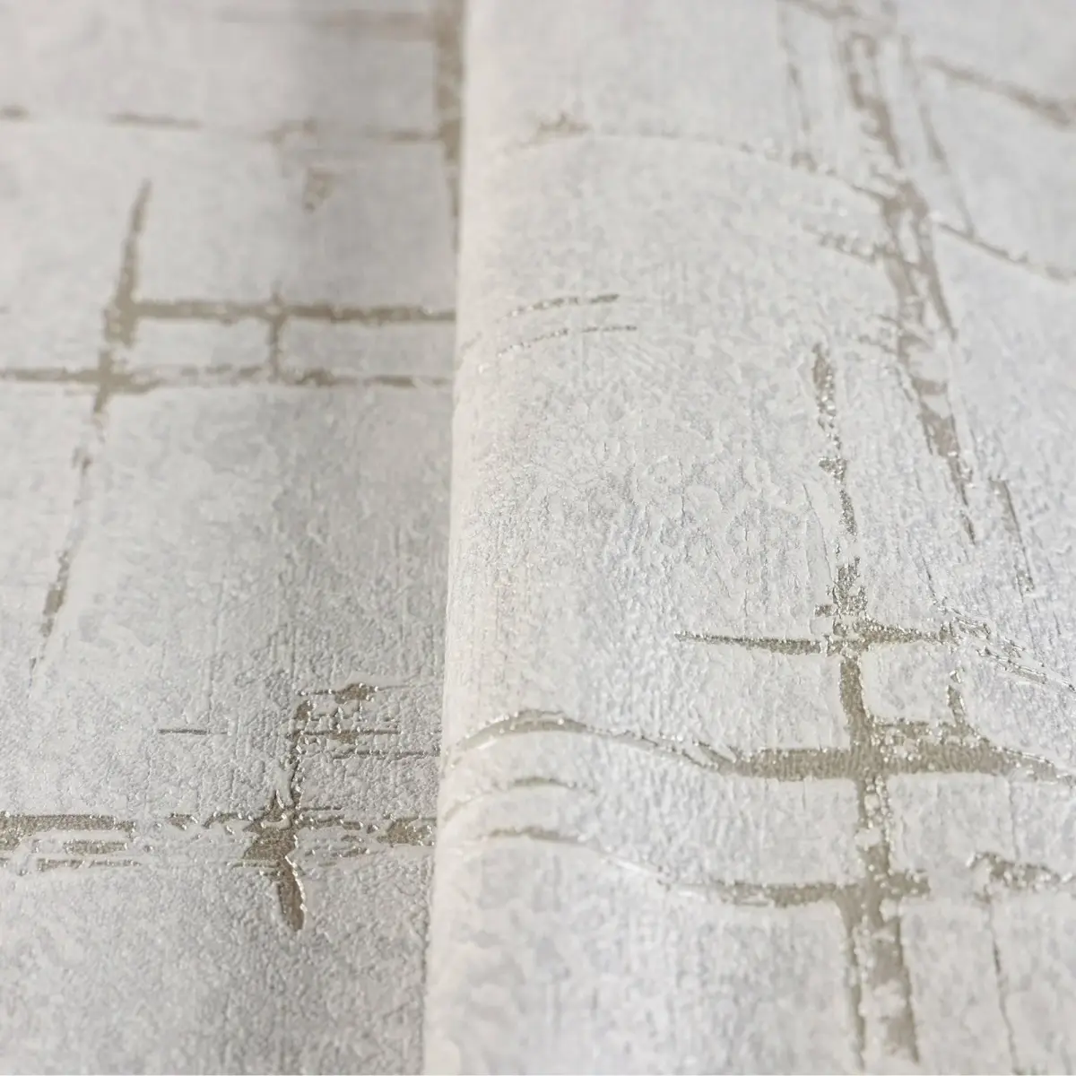 Texture and scratches modern pattern wallpaper Silver Code 7813-3 - Image 4