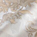 Floral detailed Rococo damask pattern wallpaper Gray Code 7805-5 - Image 3