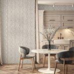 Striped Geometric Design Wallpaper Light Silver Code 23205-2 - Image 4