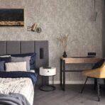 Modern Plain Design Wallpaper Gray Code 23212-3 - Image 2