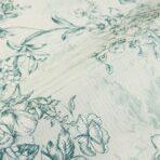 Floral Pattern Trend Wallpaper Green White Code 9914-3 - Image 4