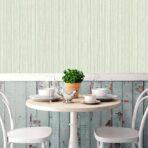 Striped Plain Wallpaper Light Green Code 9904-3 - Image 2