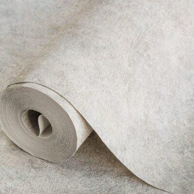 Rough Paint Texture Wallpaper Silver Code 3717-2