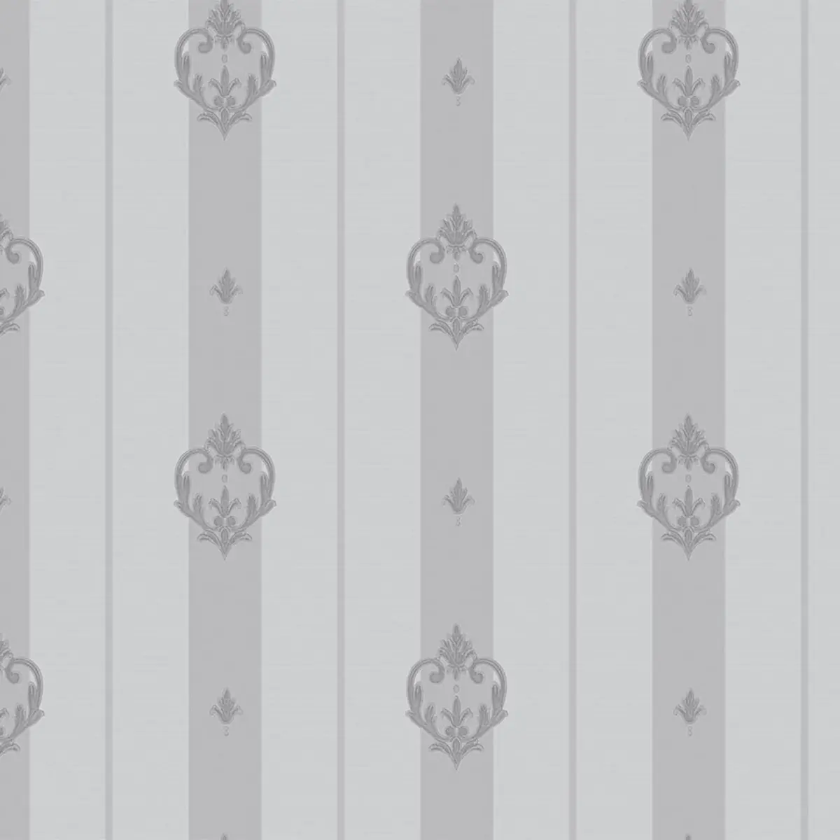 Striped wallpaper with neoclassical discreet ornament Gray Code 7804-3 - Image 3