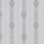 Striped wallpaper with neoclassical discreet ornament Gray Code 7804-3 - Image 3