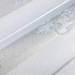 Striped wallpaper with neoclassical discreet ornament Gray Code 7804-3 - Image 4