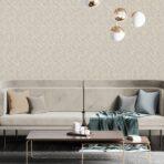 Geometric Design Wallpaper Beige Code 1107-2 - Image 2
