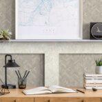 Geometric Design Wallpaper Beige Code 1107-2 - Image 5
