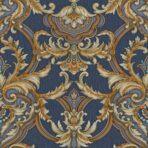 Classical Damask Wallpaper Blue Code 1308-5 - Image 5