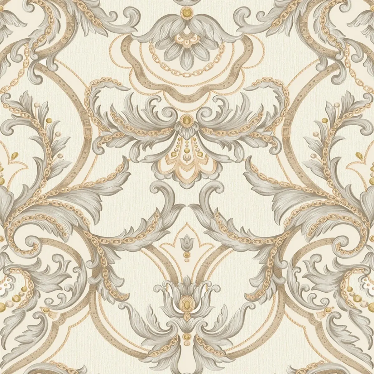 Classical Damask Wallpaper Cream Code 1308-2 - Image 5