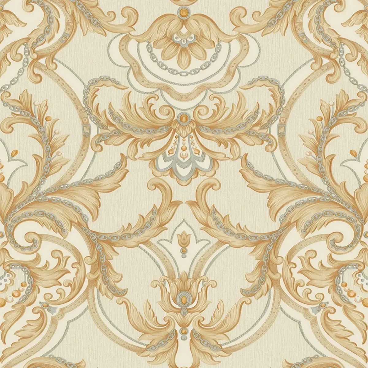 Classical Damask Wallpaper Brown Code 1308-3 - Image 5