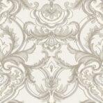 Classical Damask Wallpaper White Code 1308-1 - Image 5