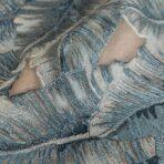 Banana Leaf Design Wallpaper Blue Code 1507-5 - Image 4