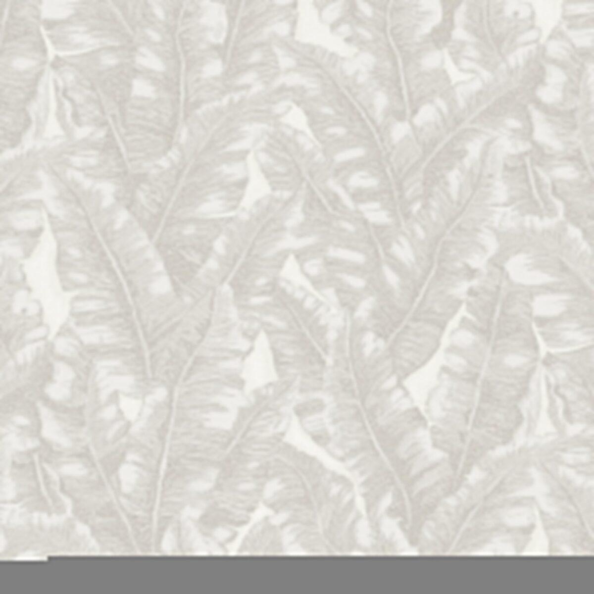Banana Leaf Design Wallpaper White Code 1507-1 - Image 4