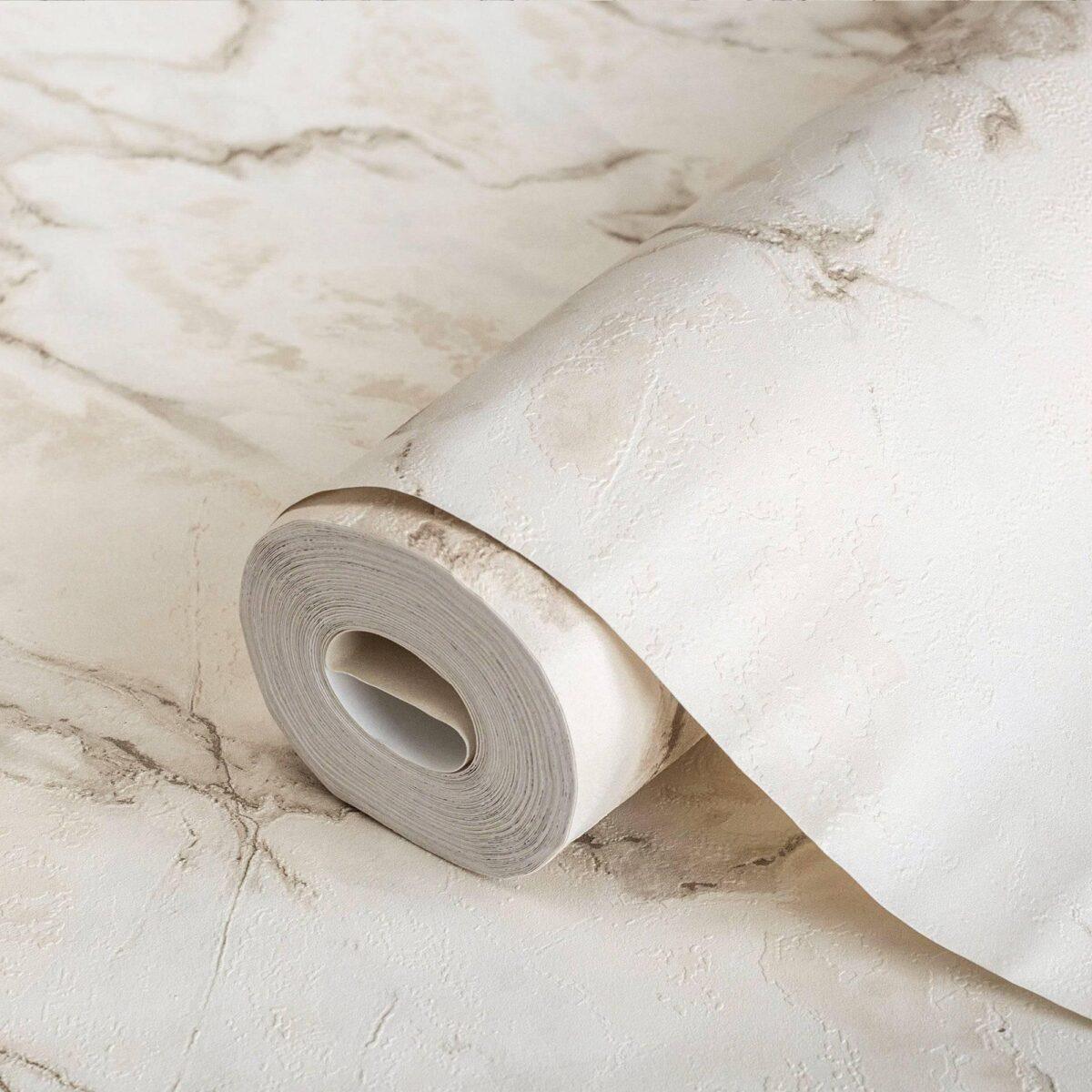 Marble Design Wallpaper Cream Code 1109-3 - Image 1