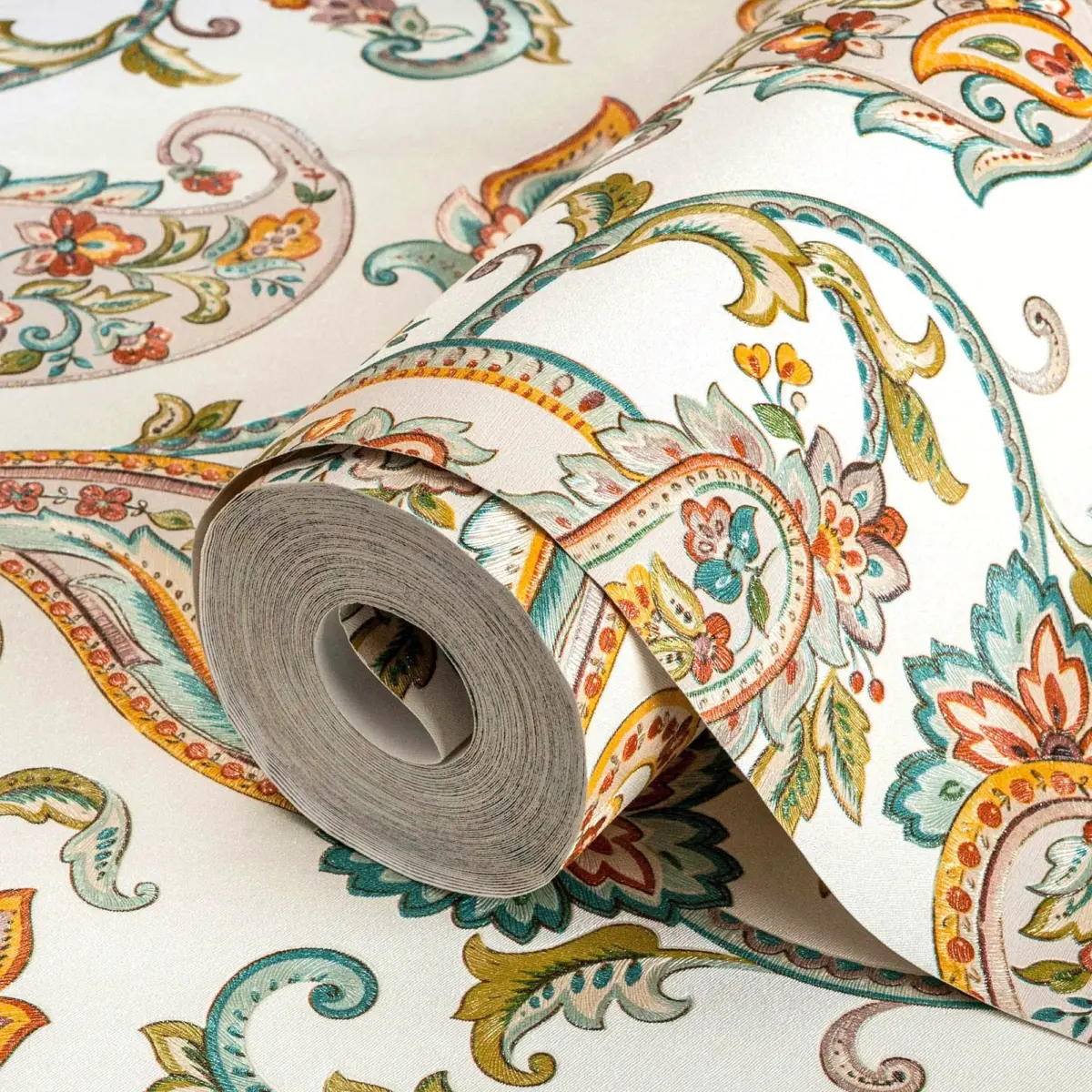 Shawl Pattern Wallpaper Multicoloured Code 9903-5 - Image 1