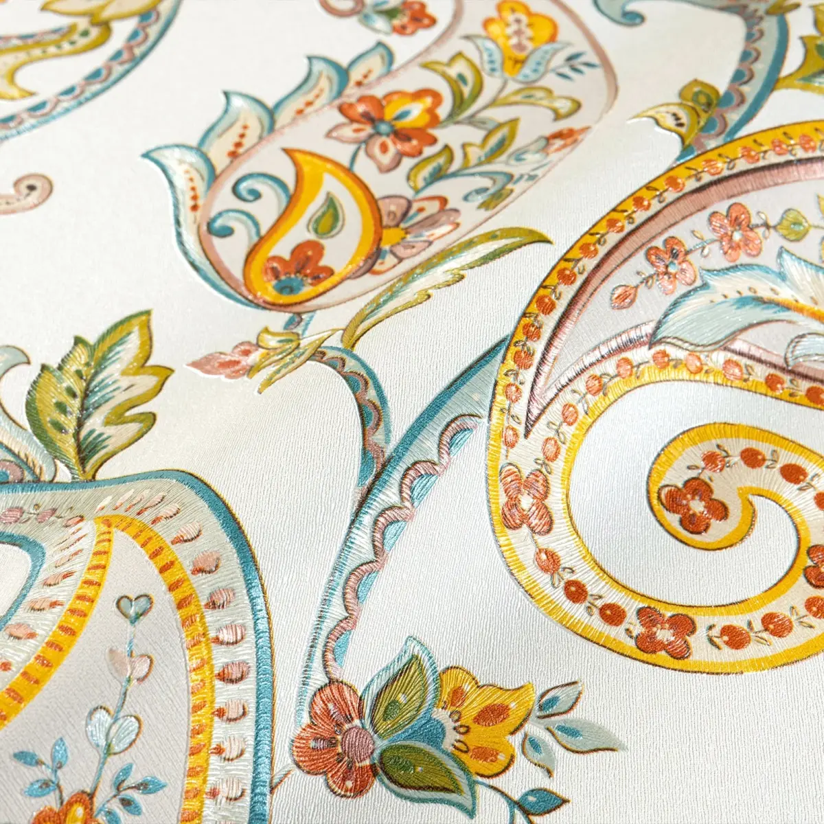 Shawl Pattern Wallpaper Multicoloured Code 9903-5 - Image 3