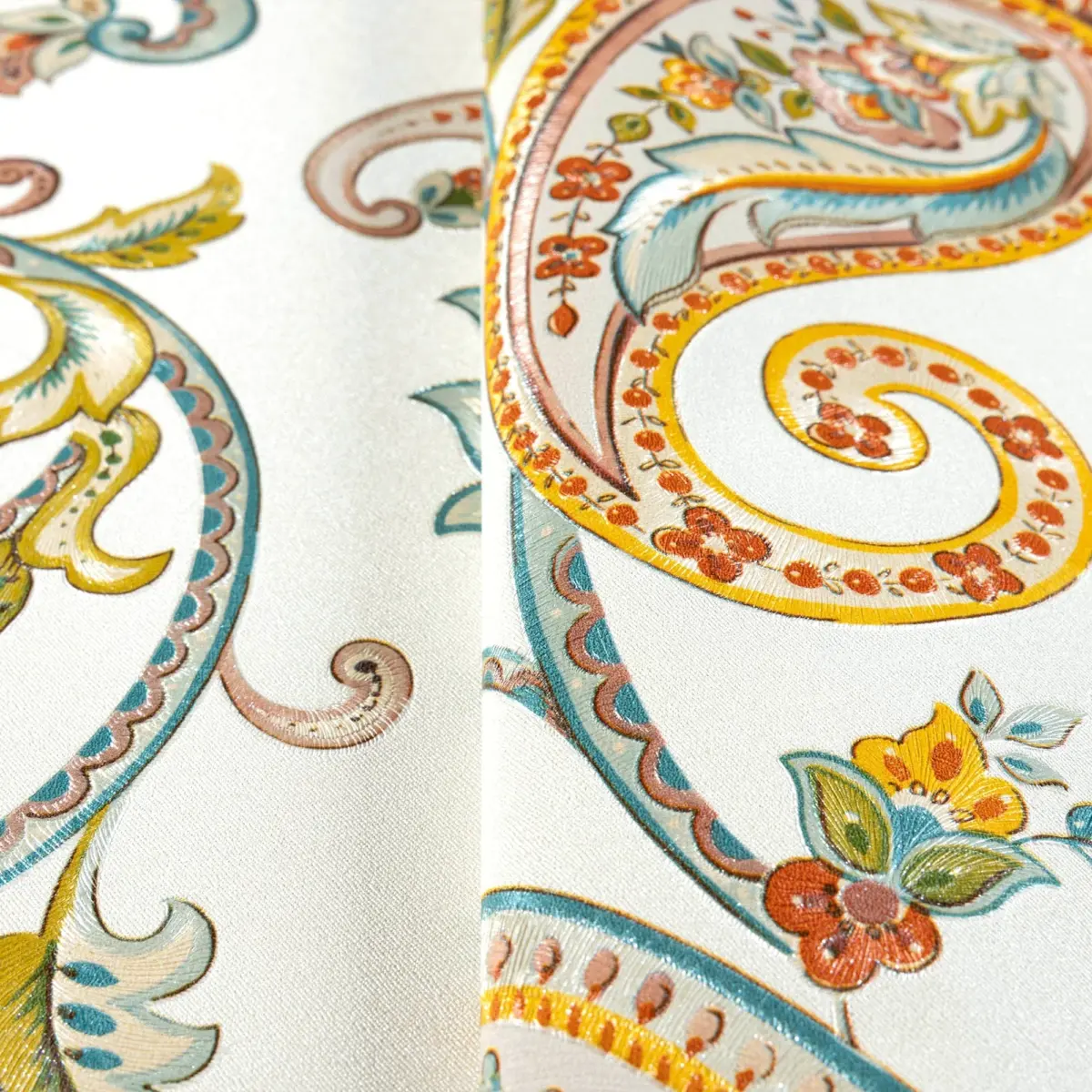 Shawl Pattern Wallpaper Multicoloured Code 9903-5 - Image 4