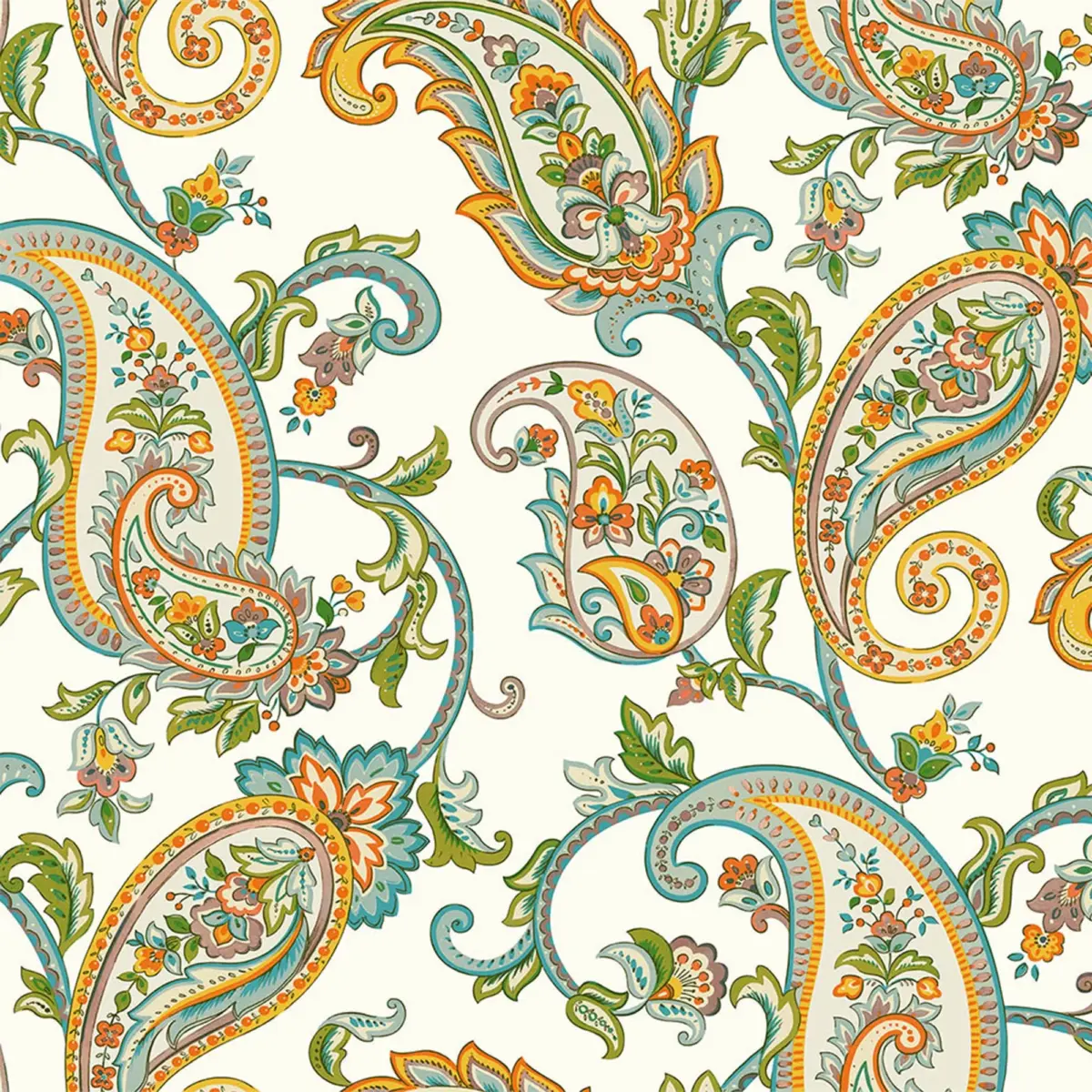 Shawl Pattern Wallpaper Multicoloured Code 9903-5 - Image 5