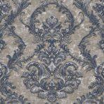 Rich Damask Design Wallpaper Blue Code 1303-5 - Image 4