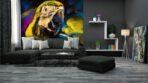 Trend, VINYL FABRIC TEXTILE Wall Mural in Different Texture, Code M807. It is produced as ONE PIECE WITHOUT JOINT. - Image 2