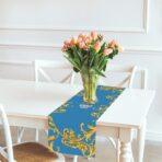Code TR128 - Table Runner Collection Blue