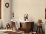 Modern Plain Wallpaper Cream Code 1508-2 - Image 2