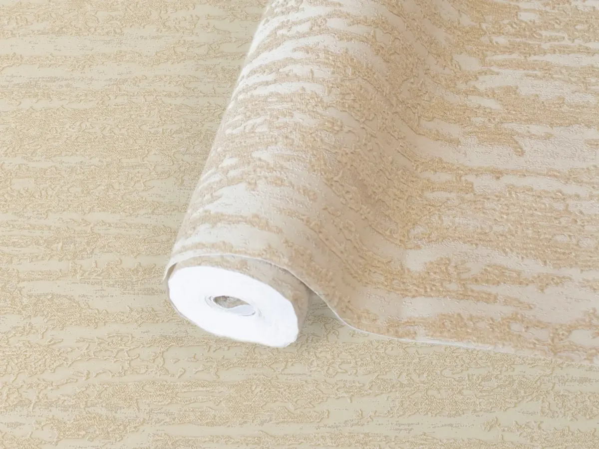 Modern Plain Wallpaper Cream Code 1508-2 - Image 1