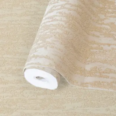 Modern Plain Wallpaper Cream Code 1508-2