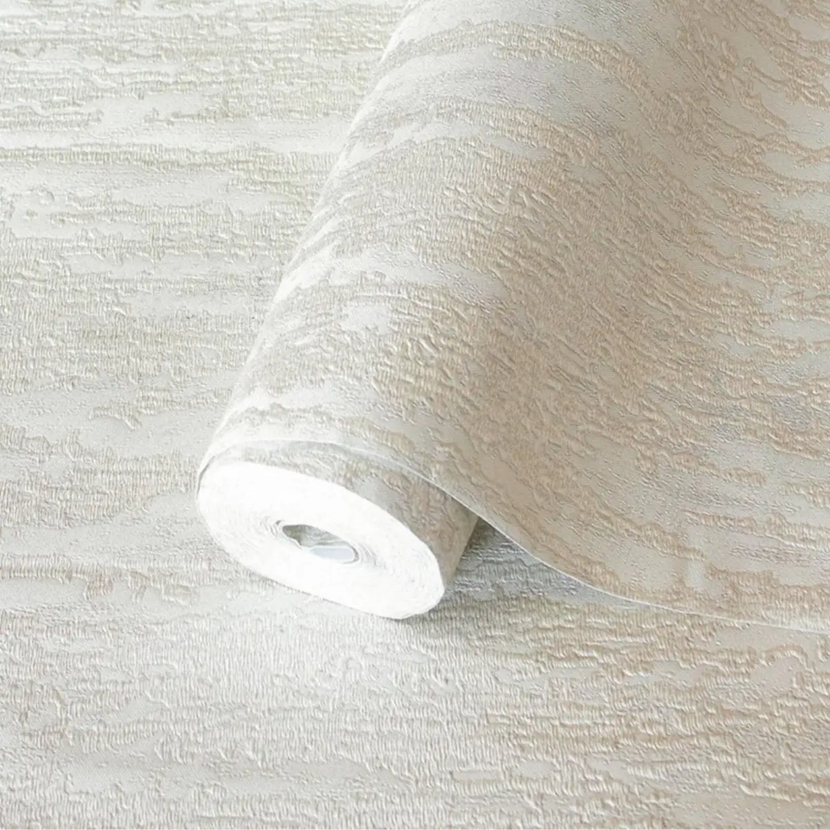 Modern Plain Design Wallpaper White Code 1508-1 - Image 1
