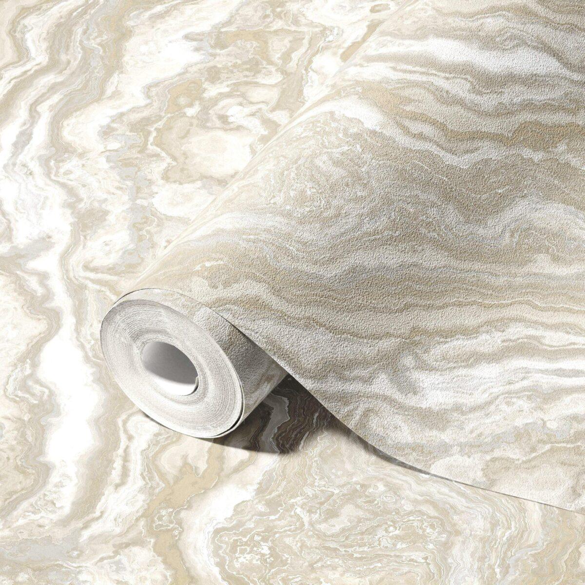Modern Stone Design Wallpaper Cream Code 23102-3 - Image 1