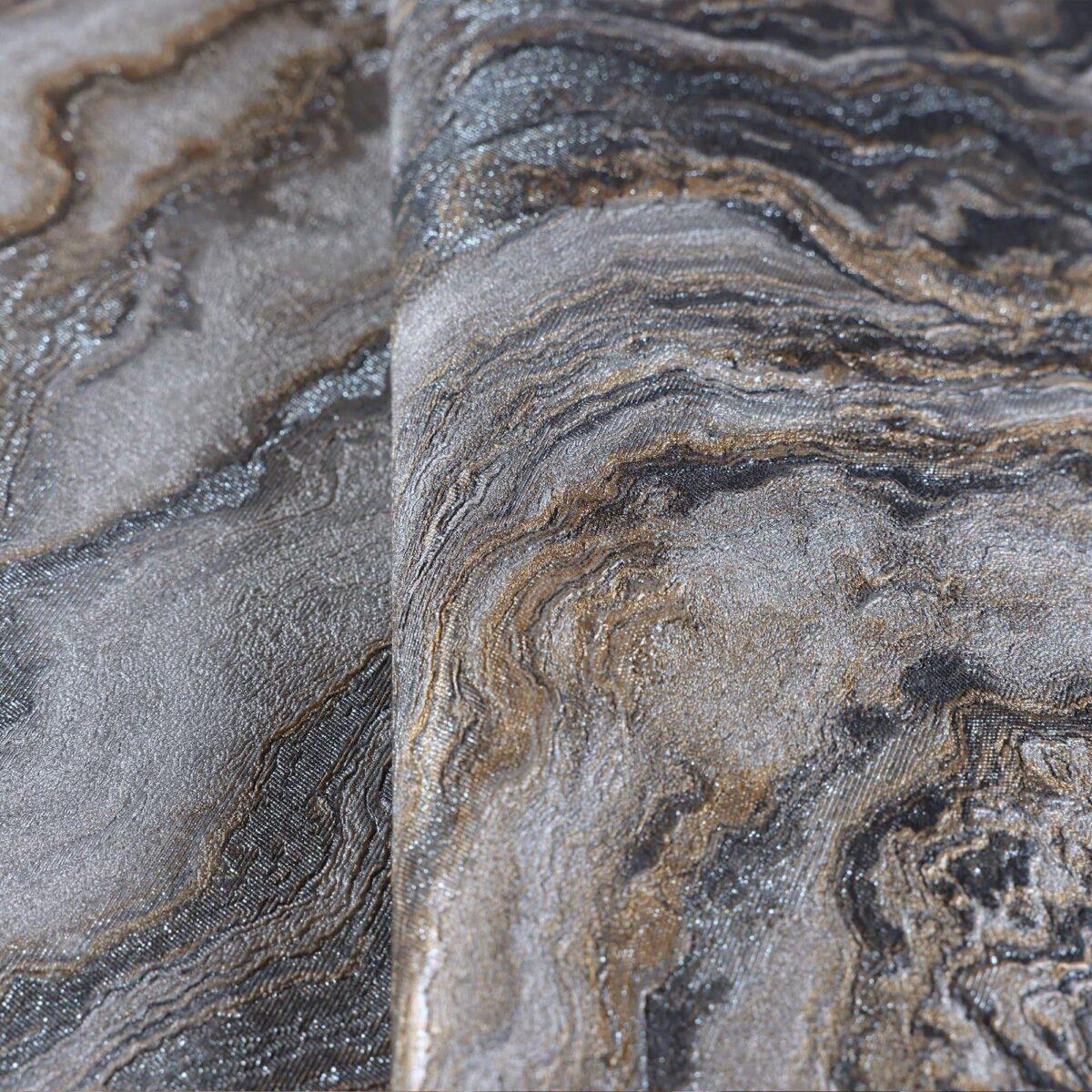 Modern Stone Design Wallpaper Black Code 23102-6 - Image 4