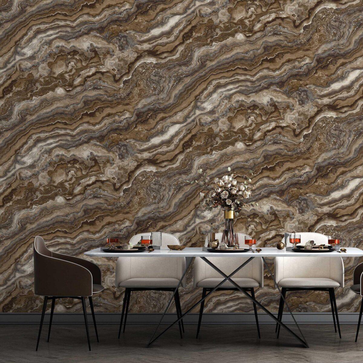 Modern Stone Design Wallpaper Brown Code 23102-5 - Image 6