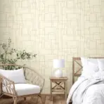 Geometric Wallpaper Cream Code 1202-2 - Image 5