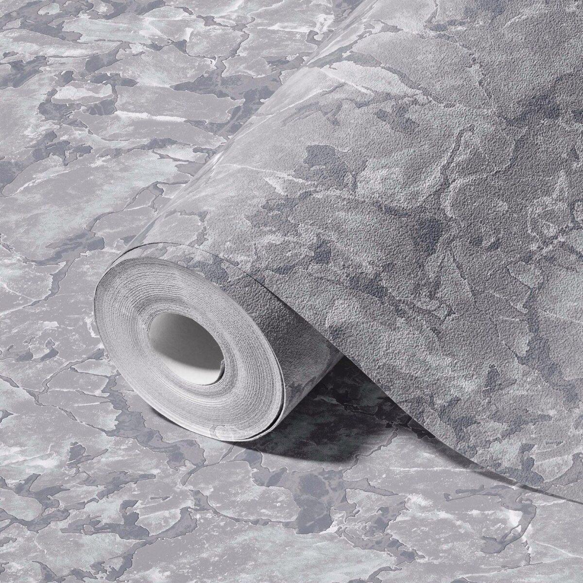 Modern Stone Design Wallpaper Blue Code 23103-4 - Image 1
