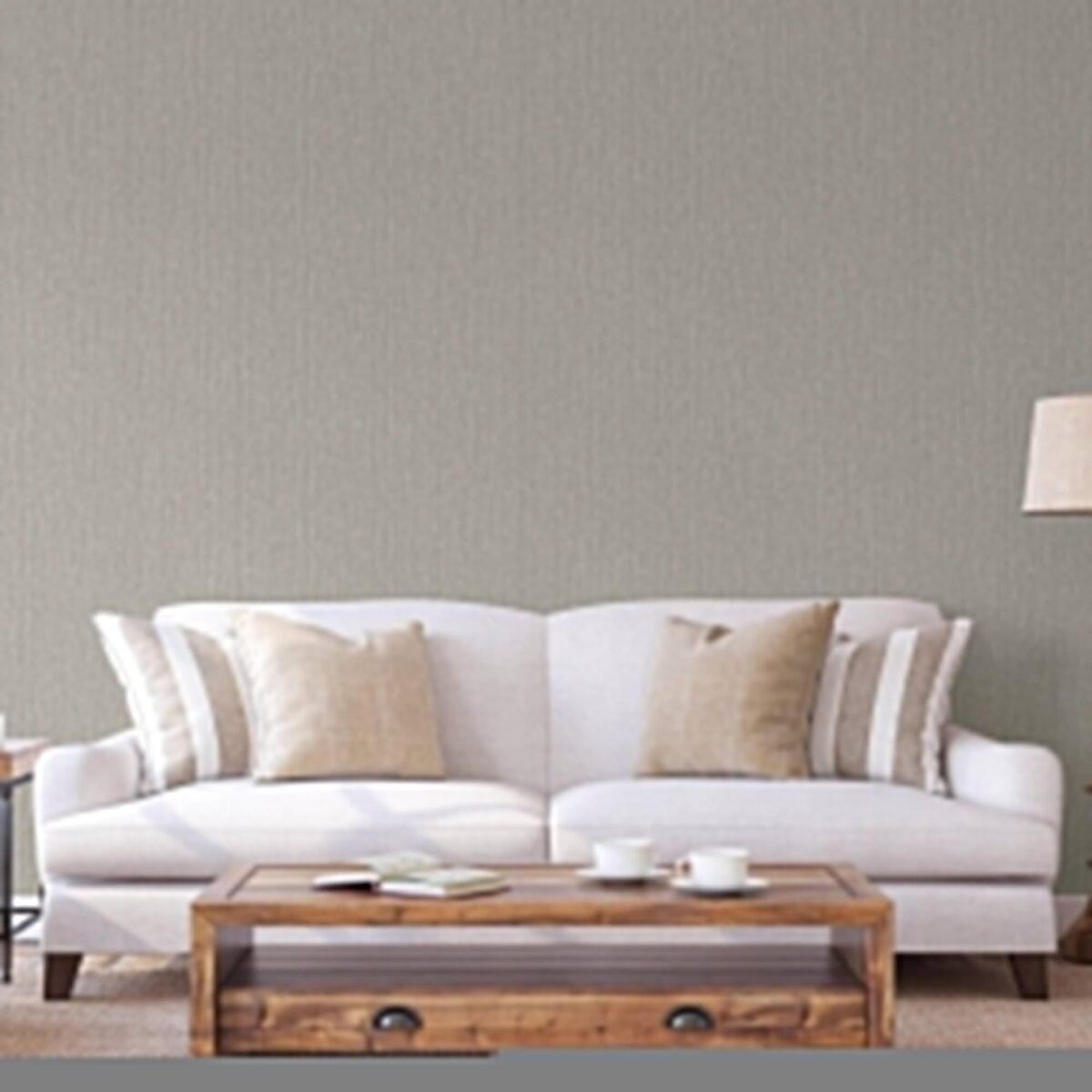 Plain Wallpaper Beige Gray Code 1311-4 - Image 3