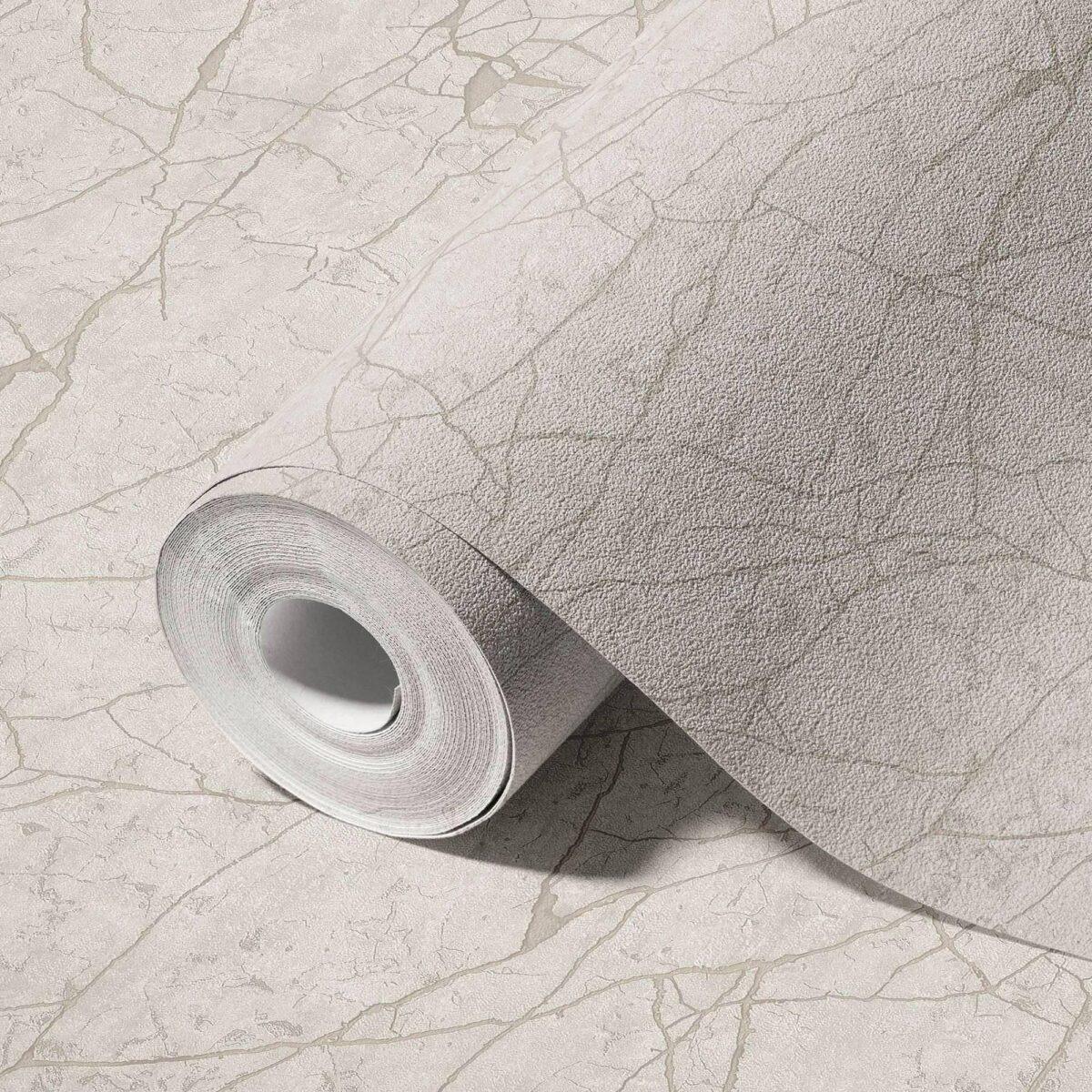 Modern Linear Design Wallpaper Cream Code 23107-2 - Image 1