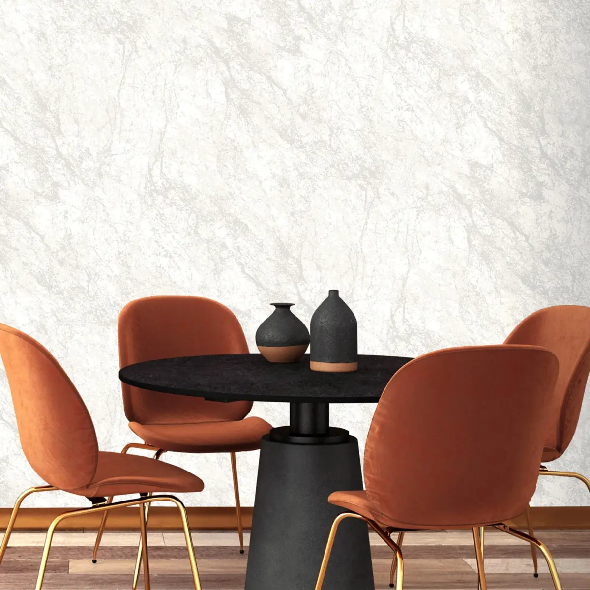 Classic Multicoloured Wallpaper White Code 9906-1 - Image 2