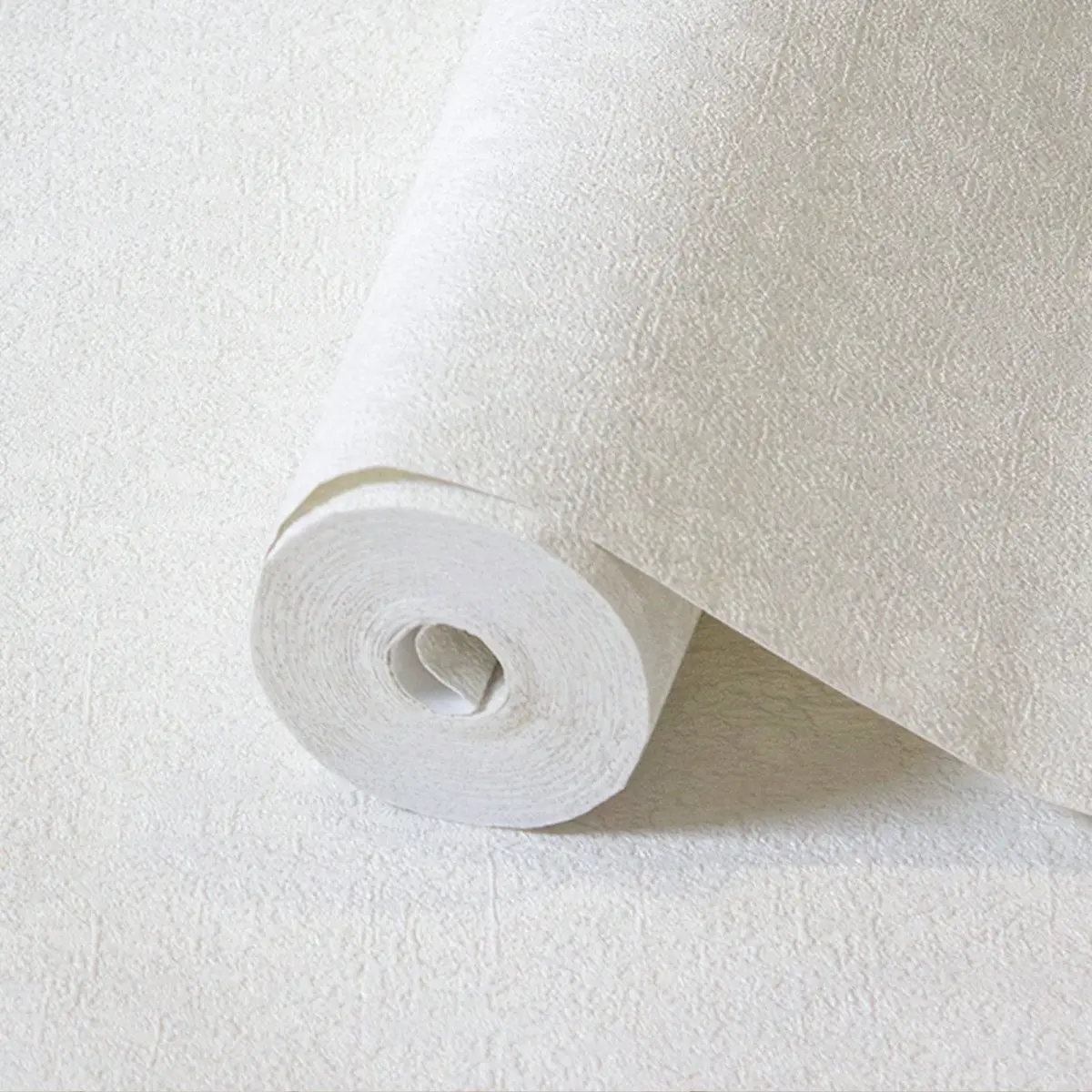 Classic Plain Design Wallpaper White Code 1408-1 - Image 1