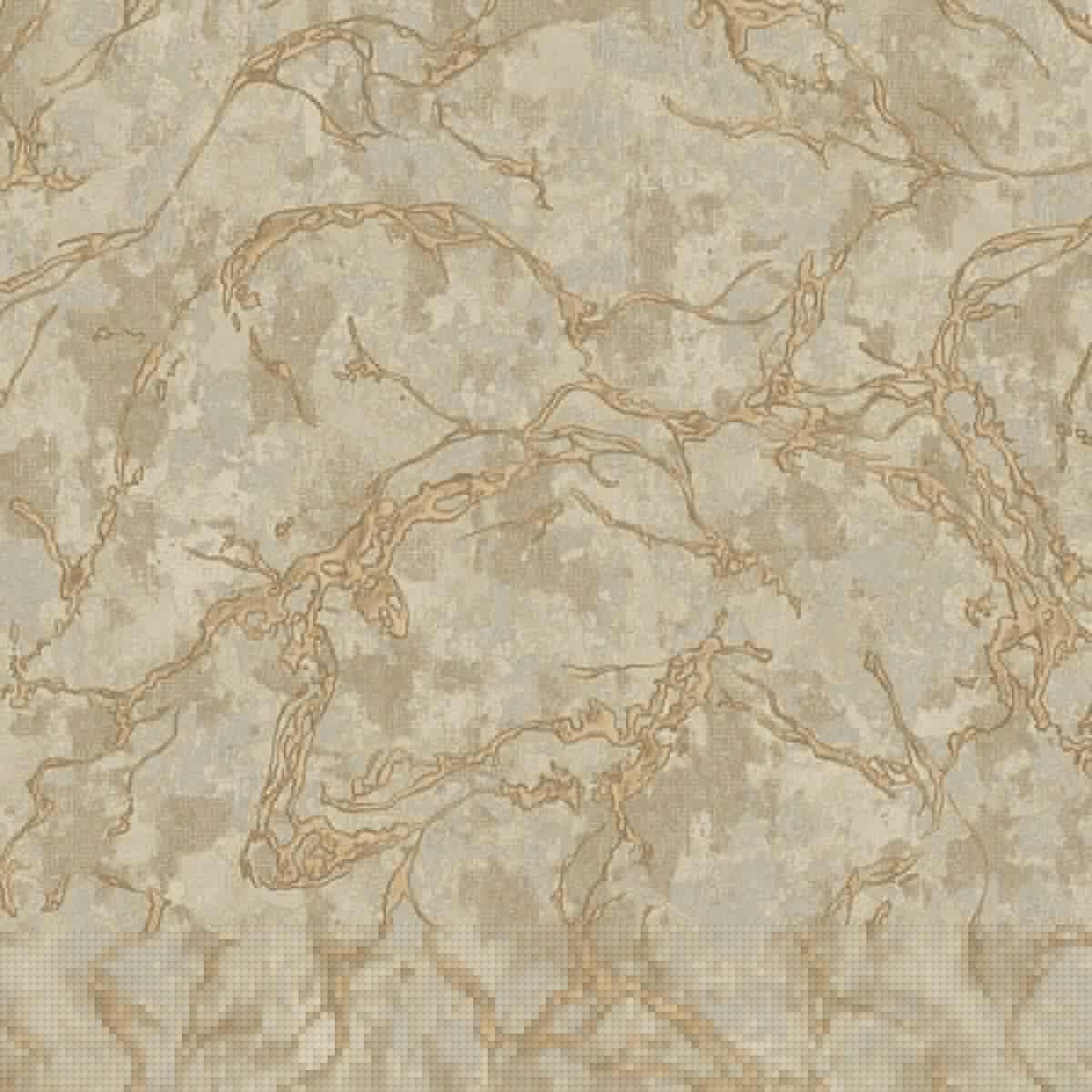 Gold Vein Shaped Wallpaper Brown Code 1503-4 - Image 5