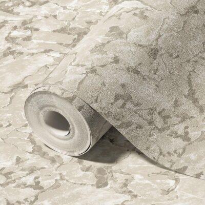 Modern Stone Design Wallpaper White Code 23103-1
