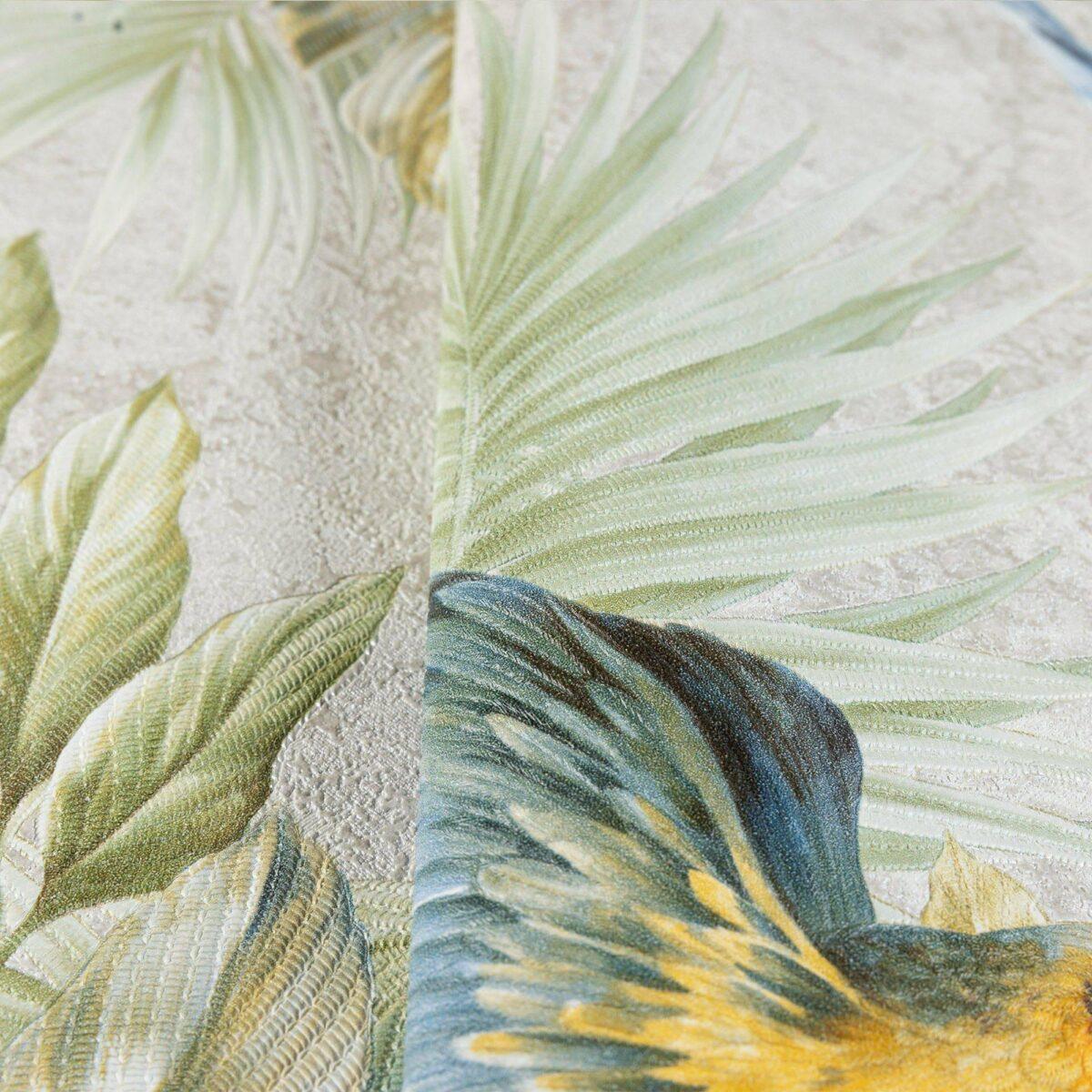 Wallpaper Parrot and Tropical Plant Trend Beige Code 9905-3 - Image 3