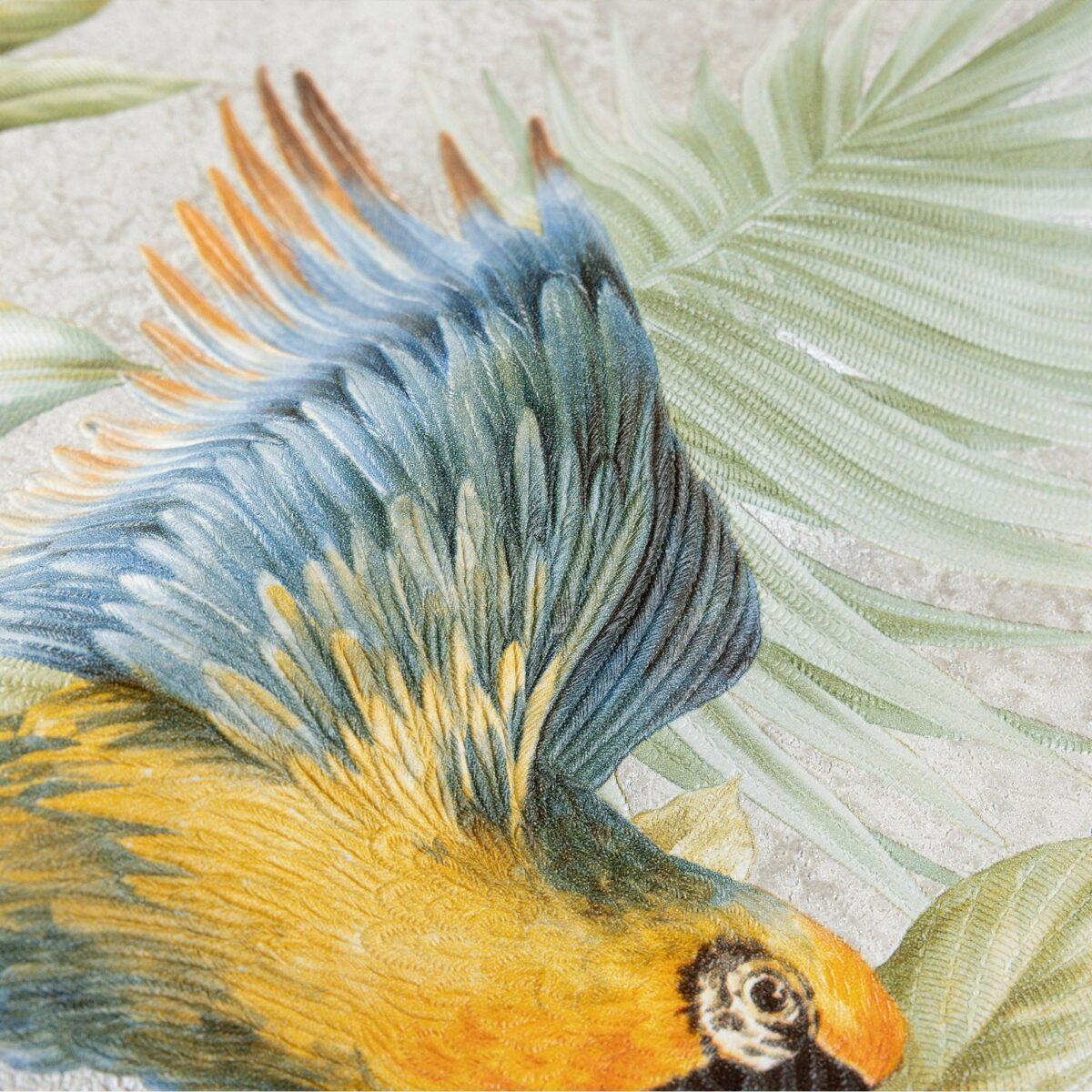 Wallpaper Parrot and Tropical Plant Trend Beige Code 9905-3 - Image 5