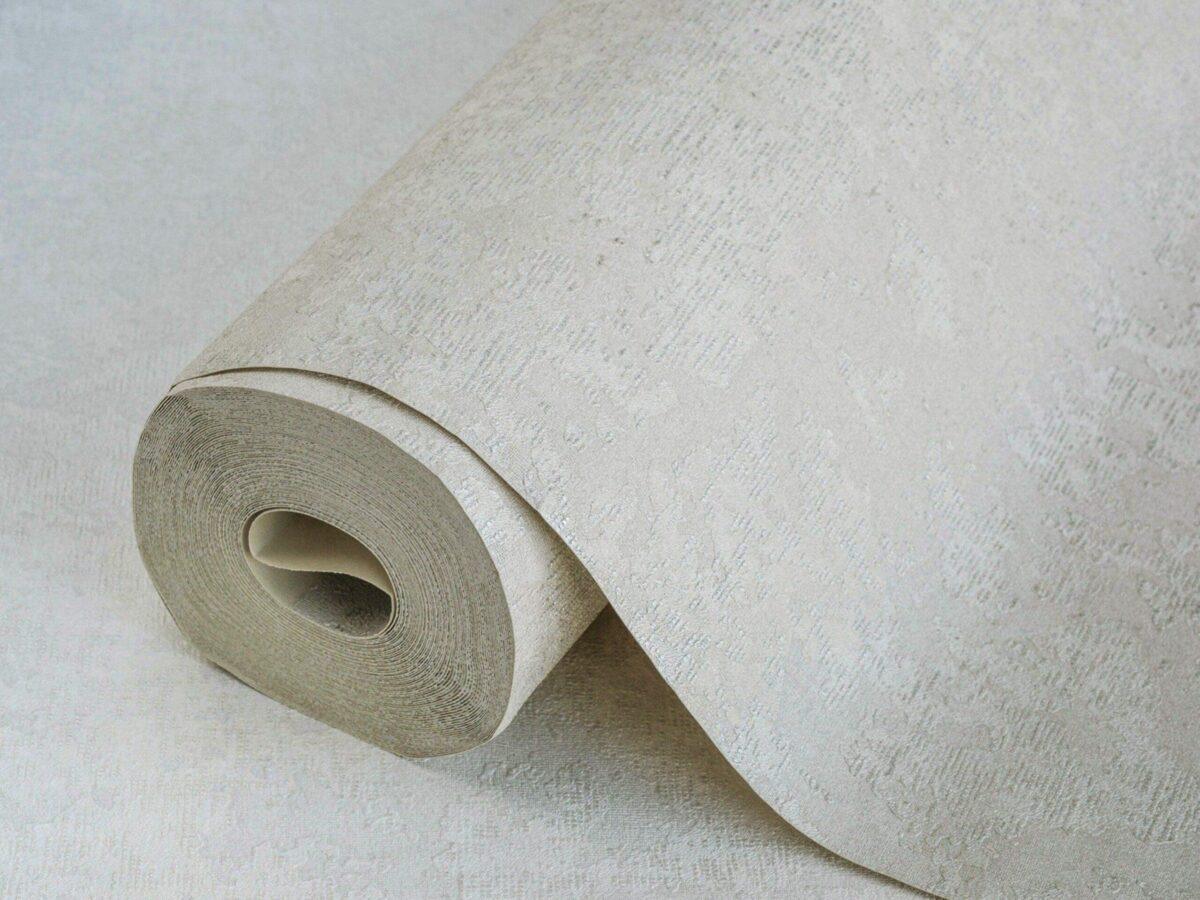 Abstract Texture Wallpaper White Code 3715-1 - Image 1