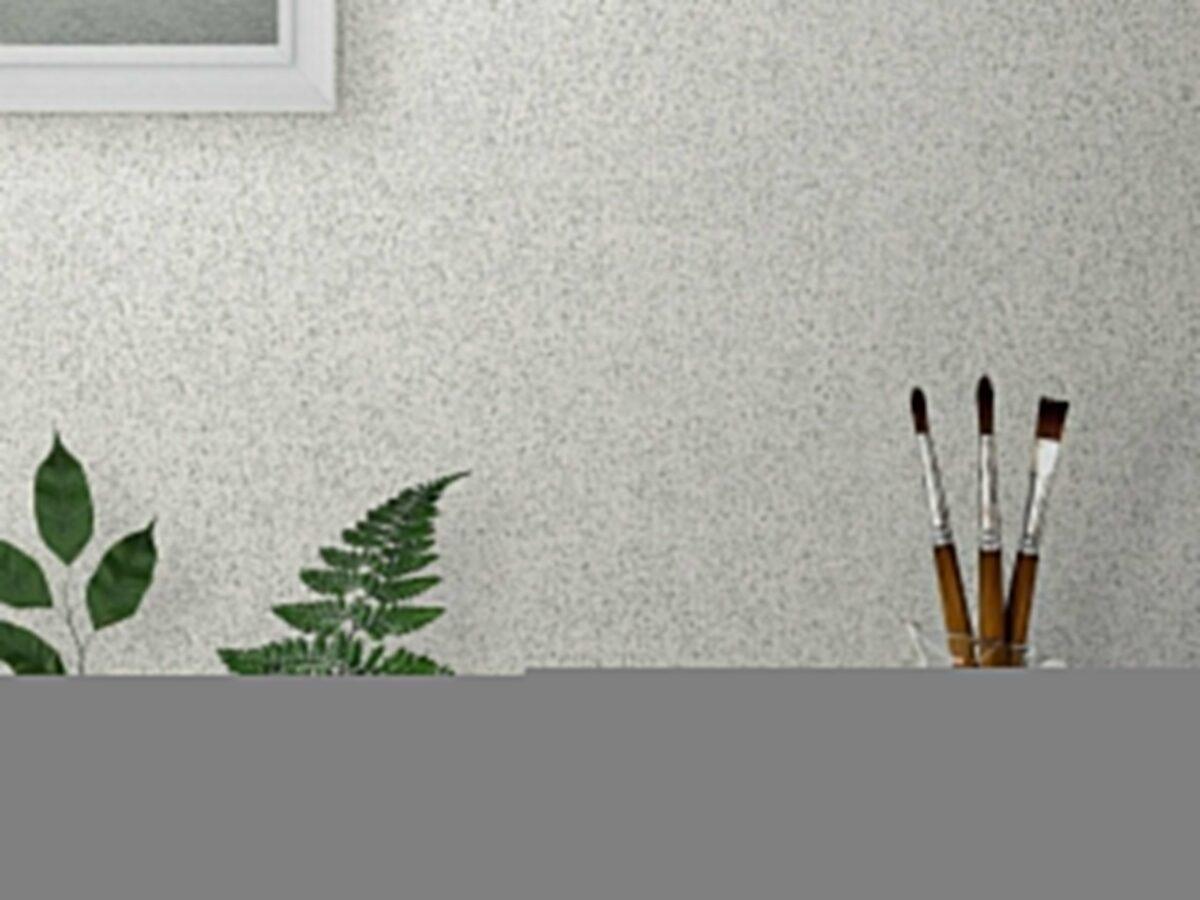 Mica Stone Inspired Plain Texture Wallpaper Silver Code 3713-2 - Image 2