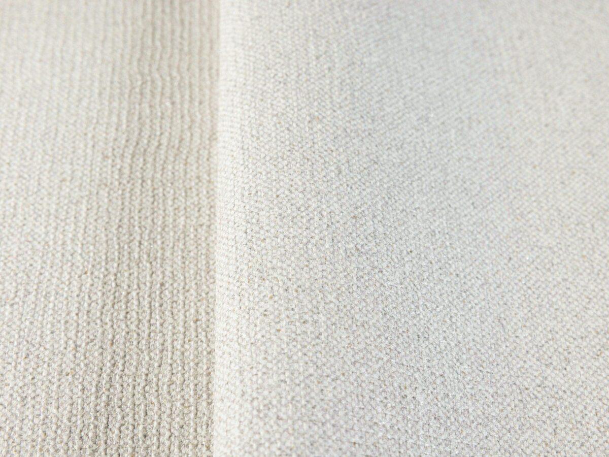 Rough Natural Linen Fabric Pattern Wallpaper White Code 3719-1 - Image 5