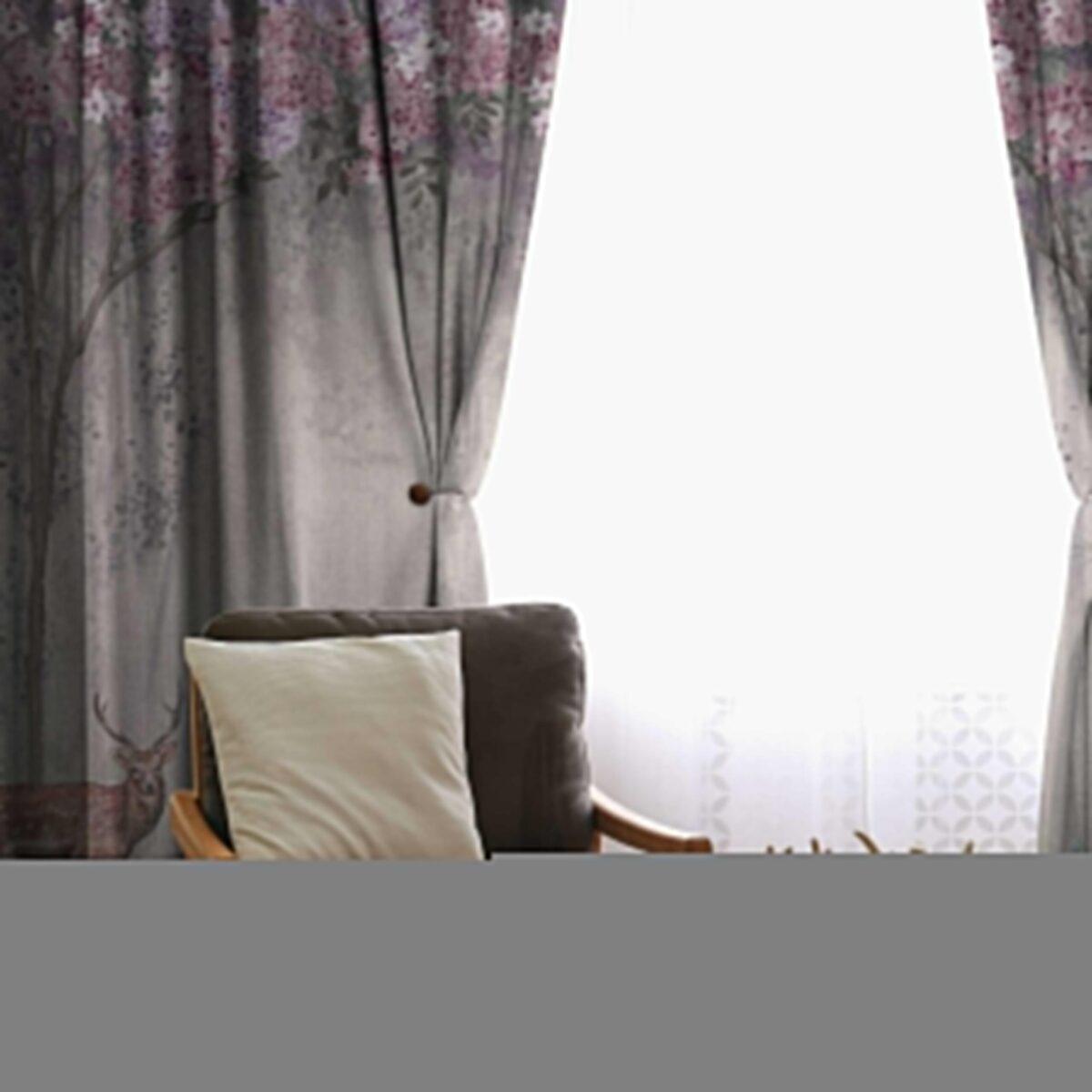 AdaHome Eyelet Curtains Collection Available in a Variety of Martials and Multicoloured - Code P300 - Image 4