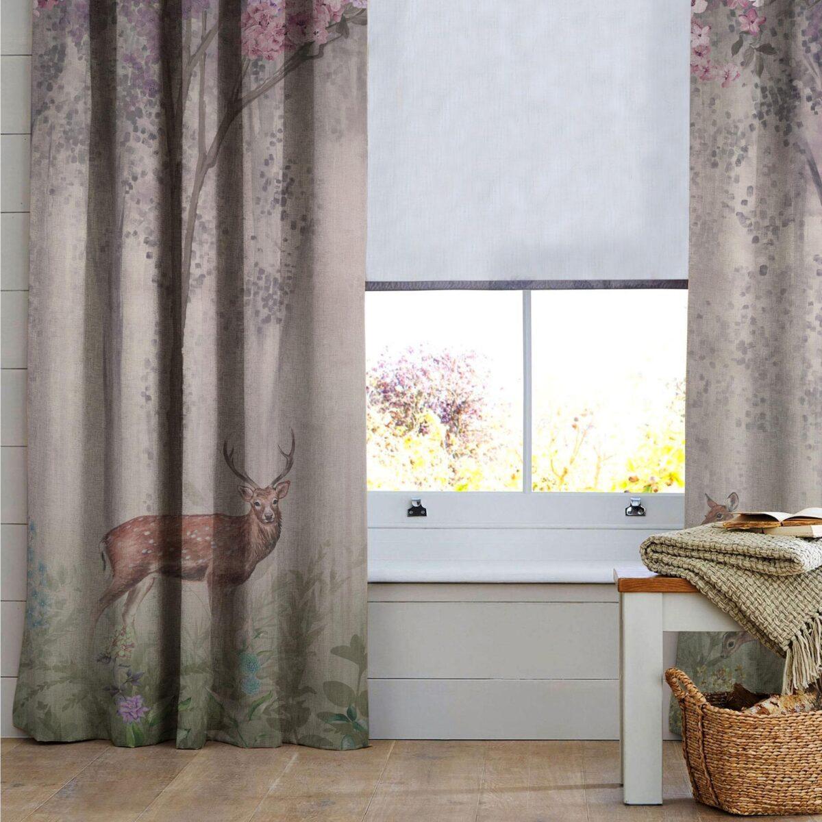 AdaHome Eyelet Curtains Collection Available in a Variety of Martials and Multicoloured - Code P300 - Image 1